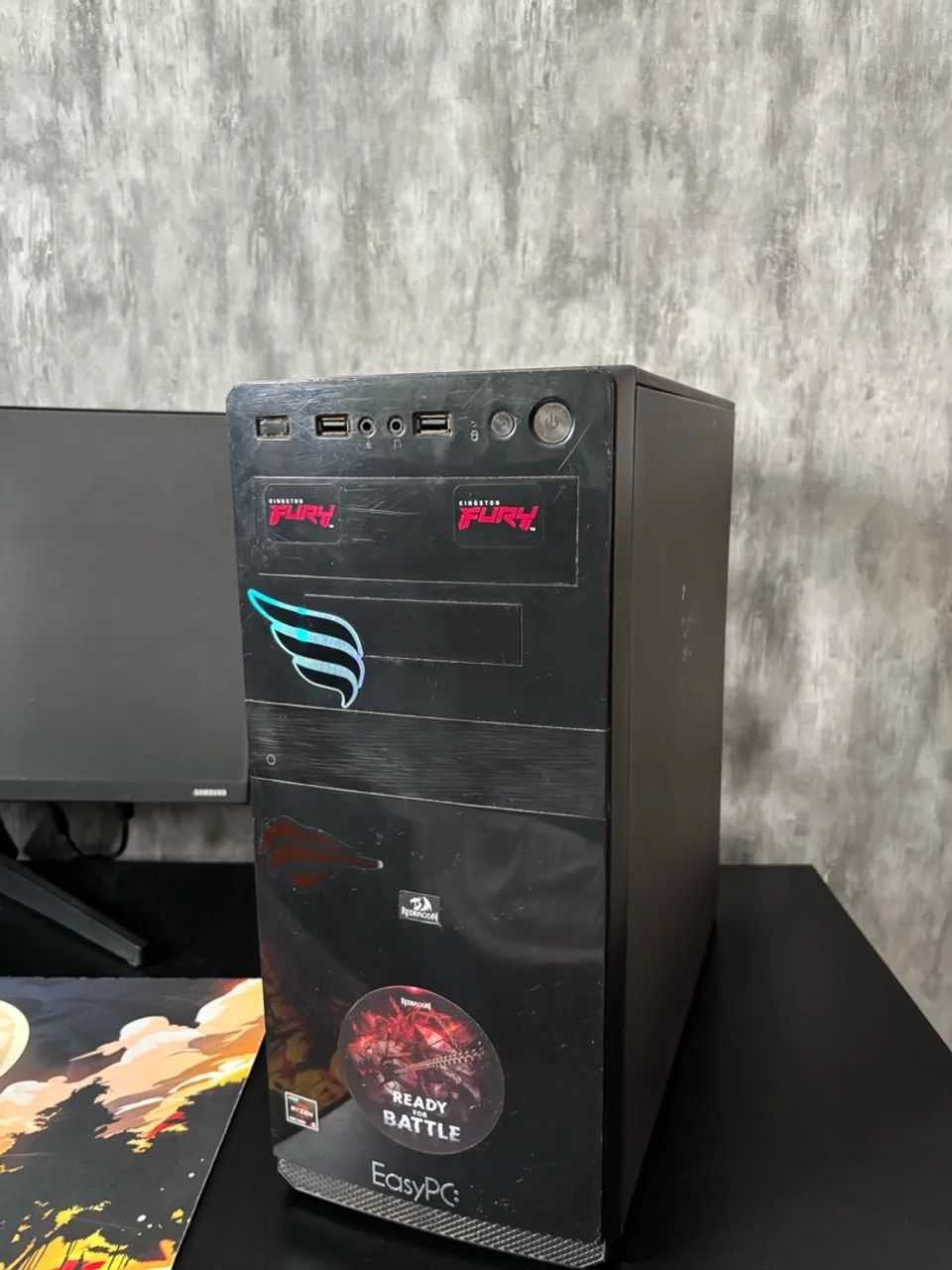 Gabinete gamer funcionando perfeitamente valor negociável - Foto 2