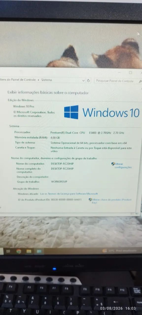 Computador, CPU, Tela, Mouse, Teclado - Foto 3