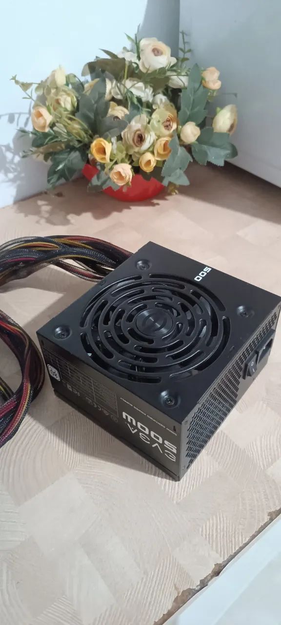 Fonte EVGA 500W 80 Plus White - Funcionando 100% - Foto 3