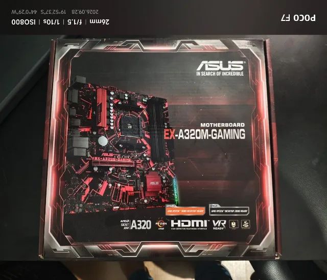 Placa Mãe ASUS A320M Gaming - AM4 - DDR4 - Foto 3