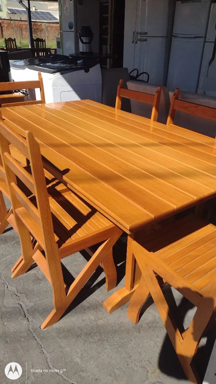 Mesa madeira  - Foto 2