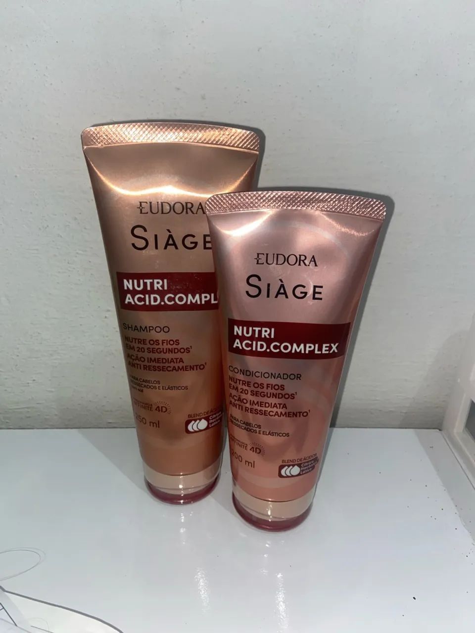 Kit Shampoo e Condicionador Eudora