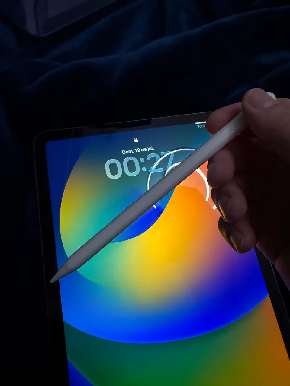 iPad Air 4ª Geração 64gb Cinza espacial e Apple Pencil Original