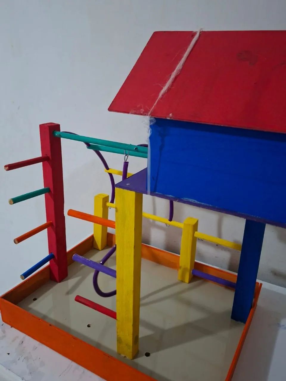 Casinha de Passarinho, toda de madeira! - Foto 3