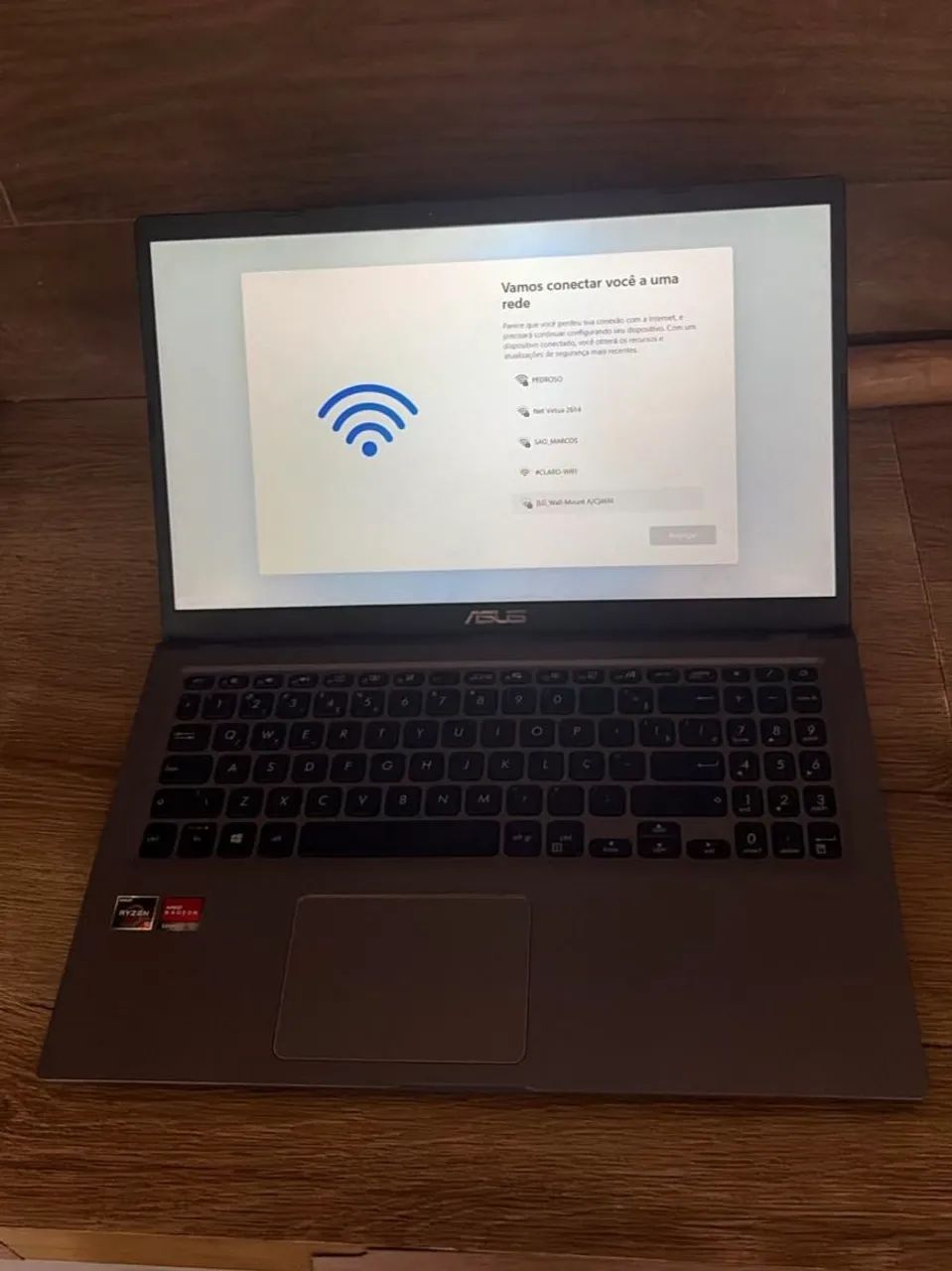 Notebook Asus VivoBook X515DA Ryzen 5 8GB SSD 256GB Windows 11 na