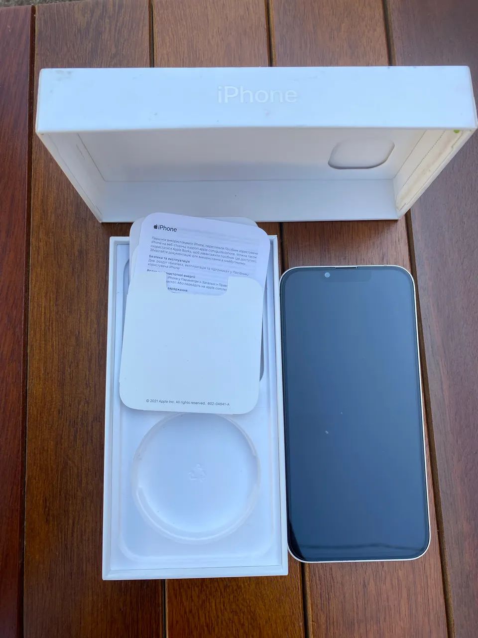 iPhone 13 128GB Branco | Face ID OK | 91% de Bateria | Caixa - Foto 2
