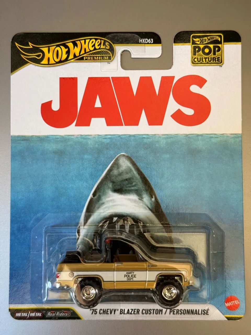 Carrinho Hot Wheels Premium JAWS