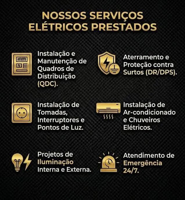 Eletricista profissional e Serviços elétricos residenciais e comerciais - Foto 2