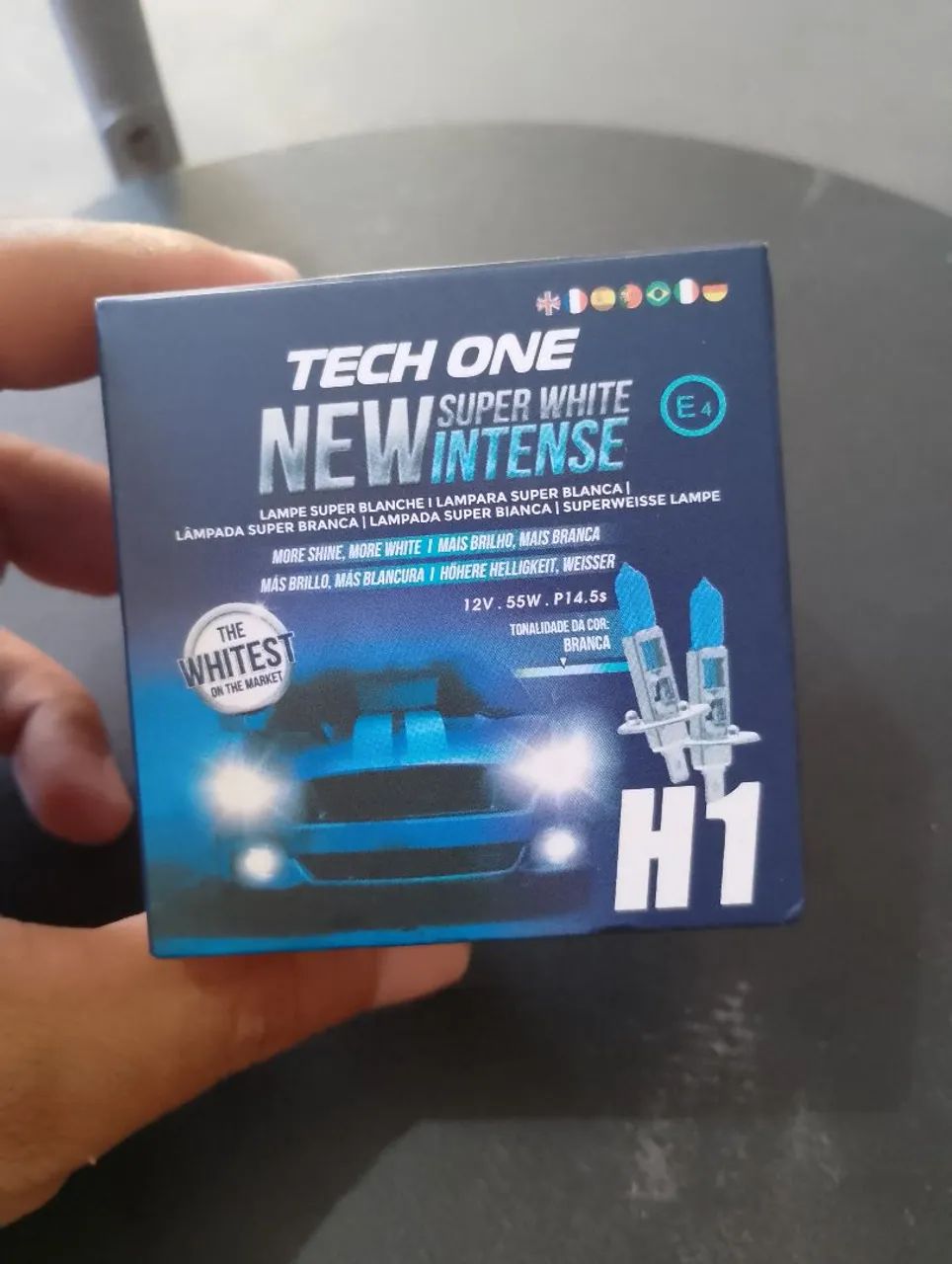 Lâmpada super branca H1 12 volt  - Foto 2
