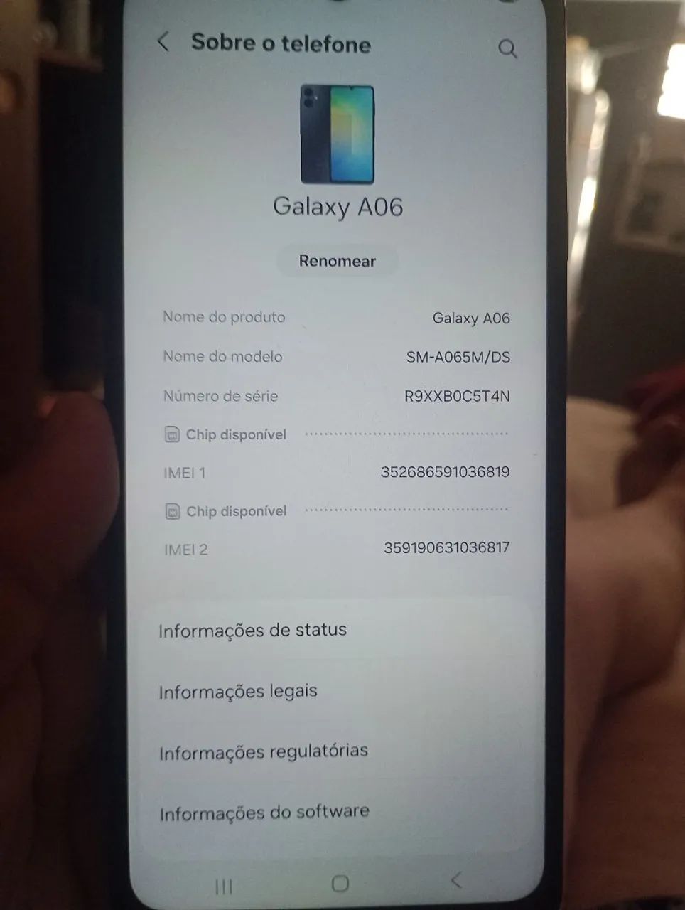 Samsung Galaxy AO6