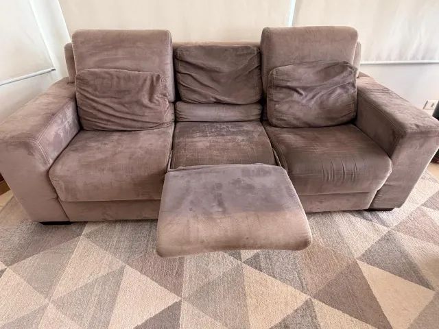 Conjunto de Sófas de 2 e 3 lugares, reclinável - Foto 2