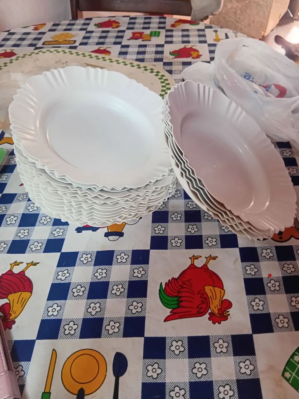 Pratos  plástico  para feijoada e  churrasco  - Foto 3