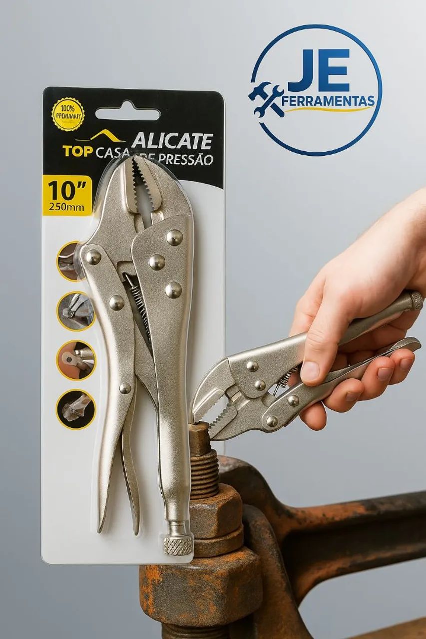 Alicate de pressão 10" top casa