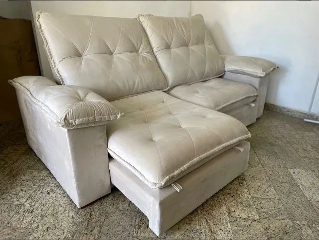 Sofá Retrátil e Reclinável Begevornis 250 cm - Foto 3