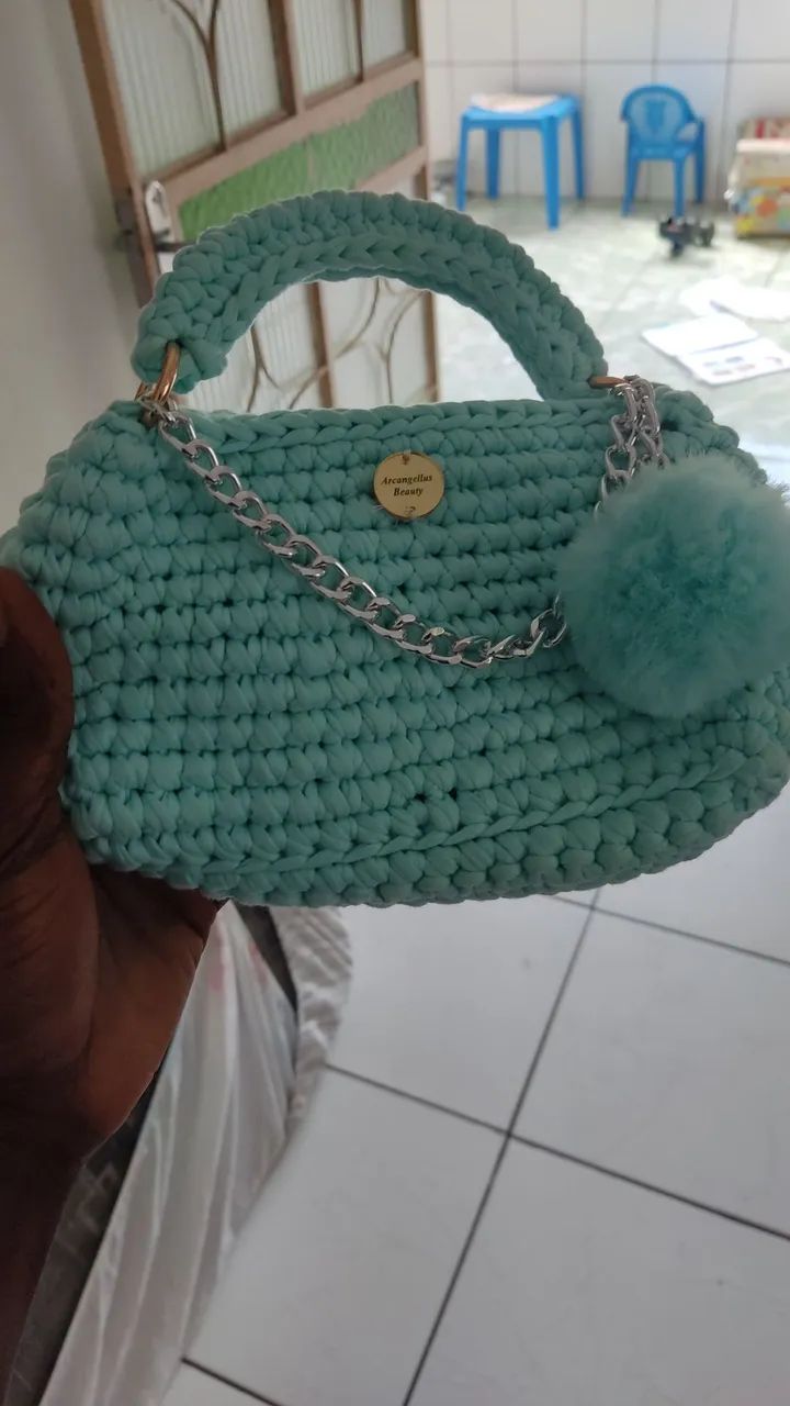 Bolsa crochê  - Foto 5