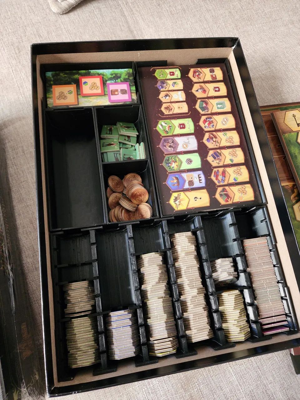 Castles of Burgundy com insert 3D - NOVO - Foto 3