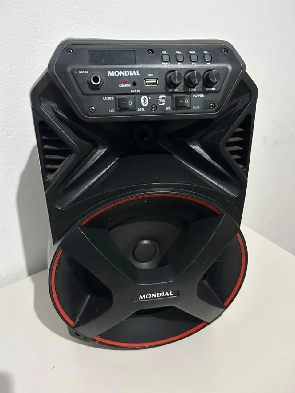Caixa de Som Bluetooth Mondial 250W