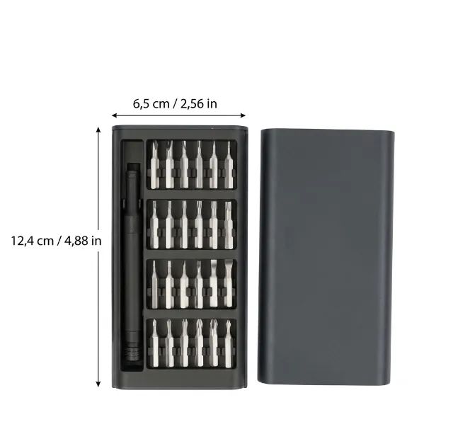 Kit Mini Chaves de Precisão 25 em 1 para Celular, Notebook e Eletrônicos - Foto 3