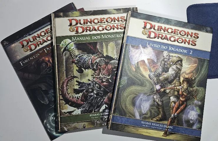 Dungeons & Dragons 4ed - Livro do Jogador 2 + Manual dos Monstros