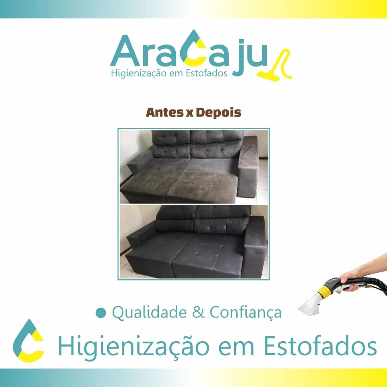 Higienização em Estofados 