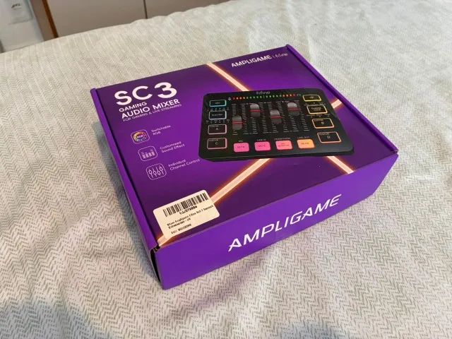 Audio Mixer FIFINE AmpliGame SC3  - Foto 3