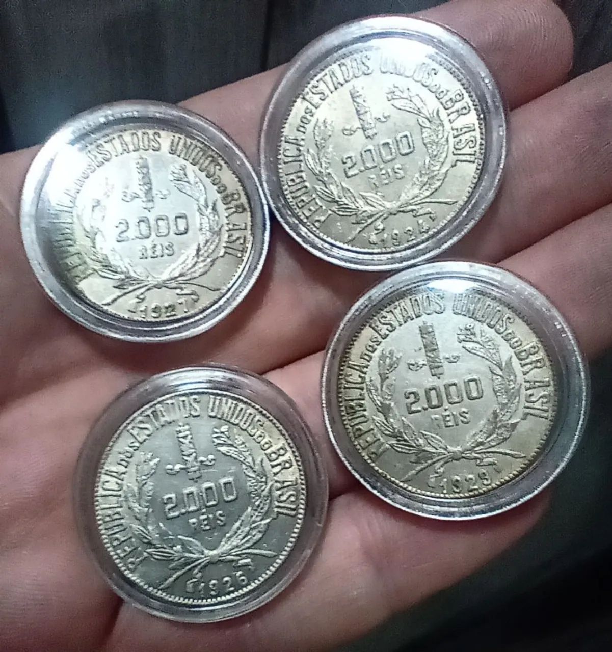 Moedas de Prata 