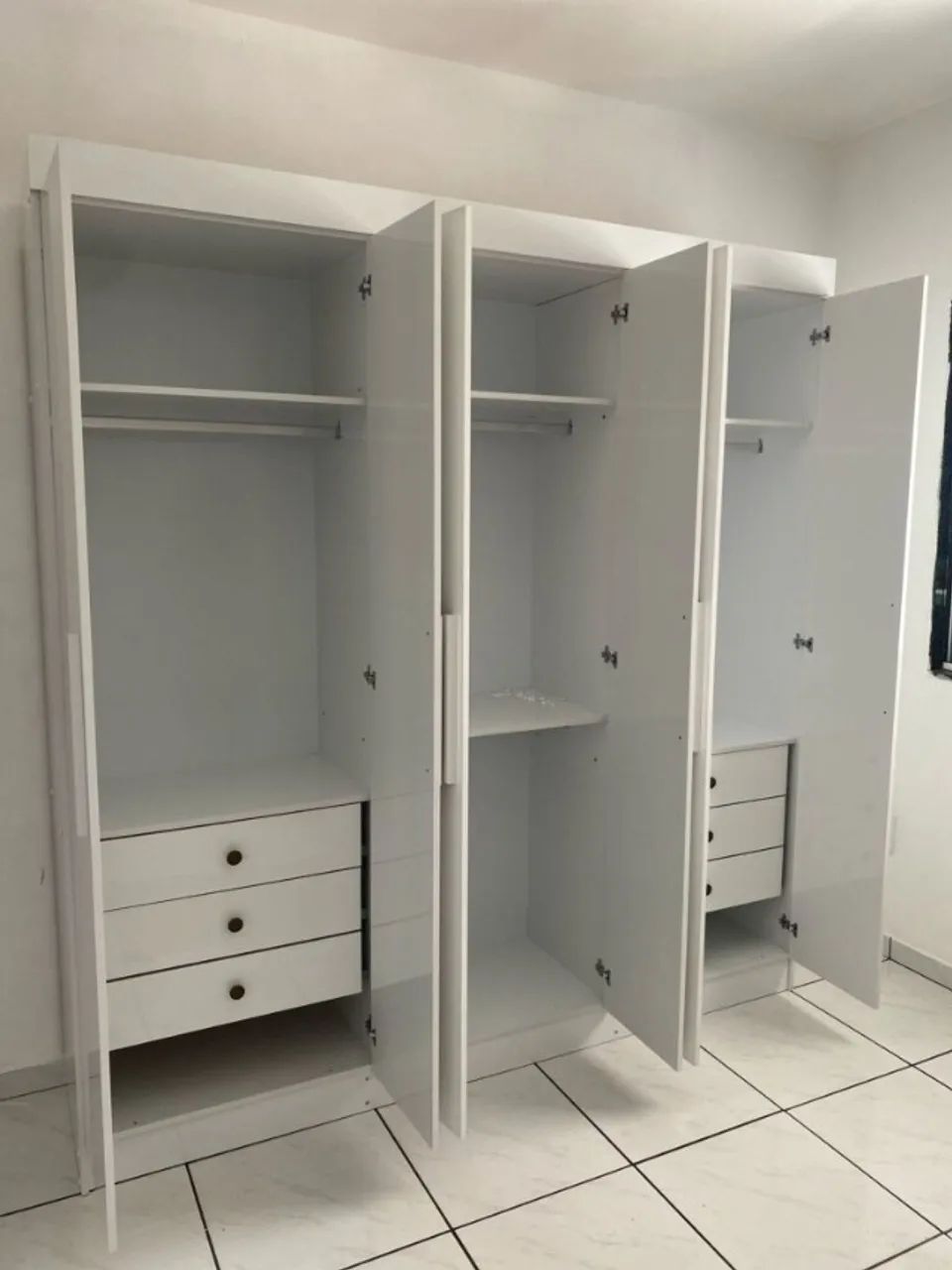 GUARDA ROUPA COLIBRI 2,00M  MDF. PRONTA ENTREGA. - Foto 2