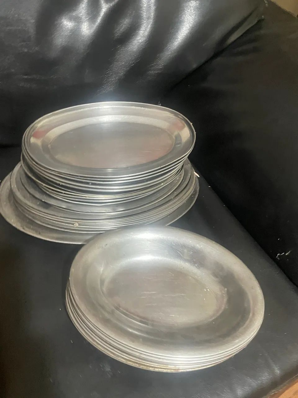 Travessas de Inox- 42 peças. - Foto 2