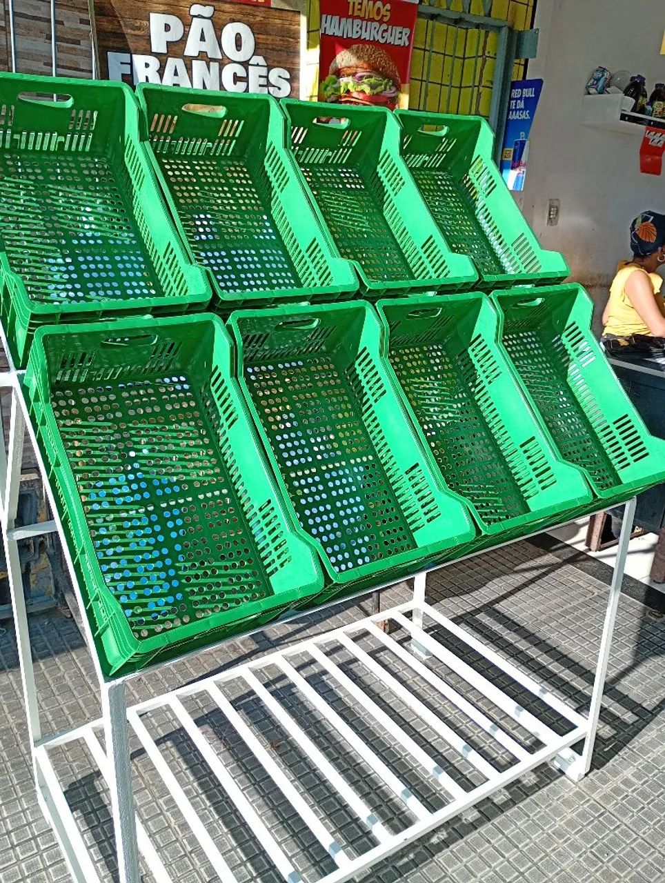 Expositor de frutas feito sobre encomenda 
