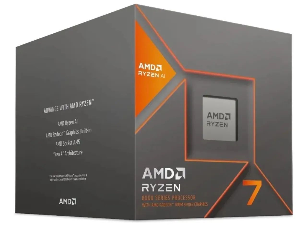 Processador AMD RYZEN 7 8700G AM5 NOVO - Foto 2