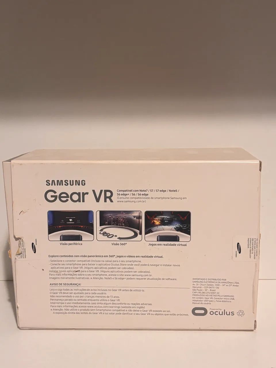 ÓCULOS REALIDADE VIRTUAL GEAR VR SAMSUNG - Foto 3