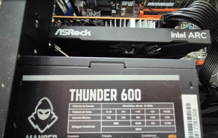 PC Dual Xeon 2660 V4 com 128GB RAM DDR4 e GPU Intel Arc A380 - Foto 4