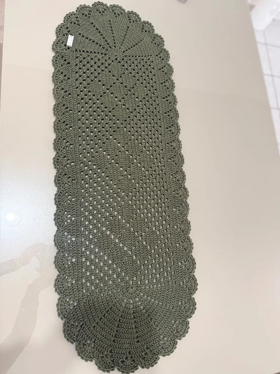 Passadeira crochê 1,08 cm