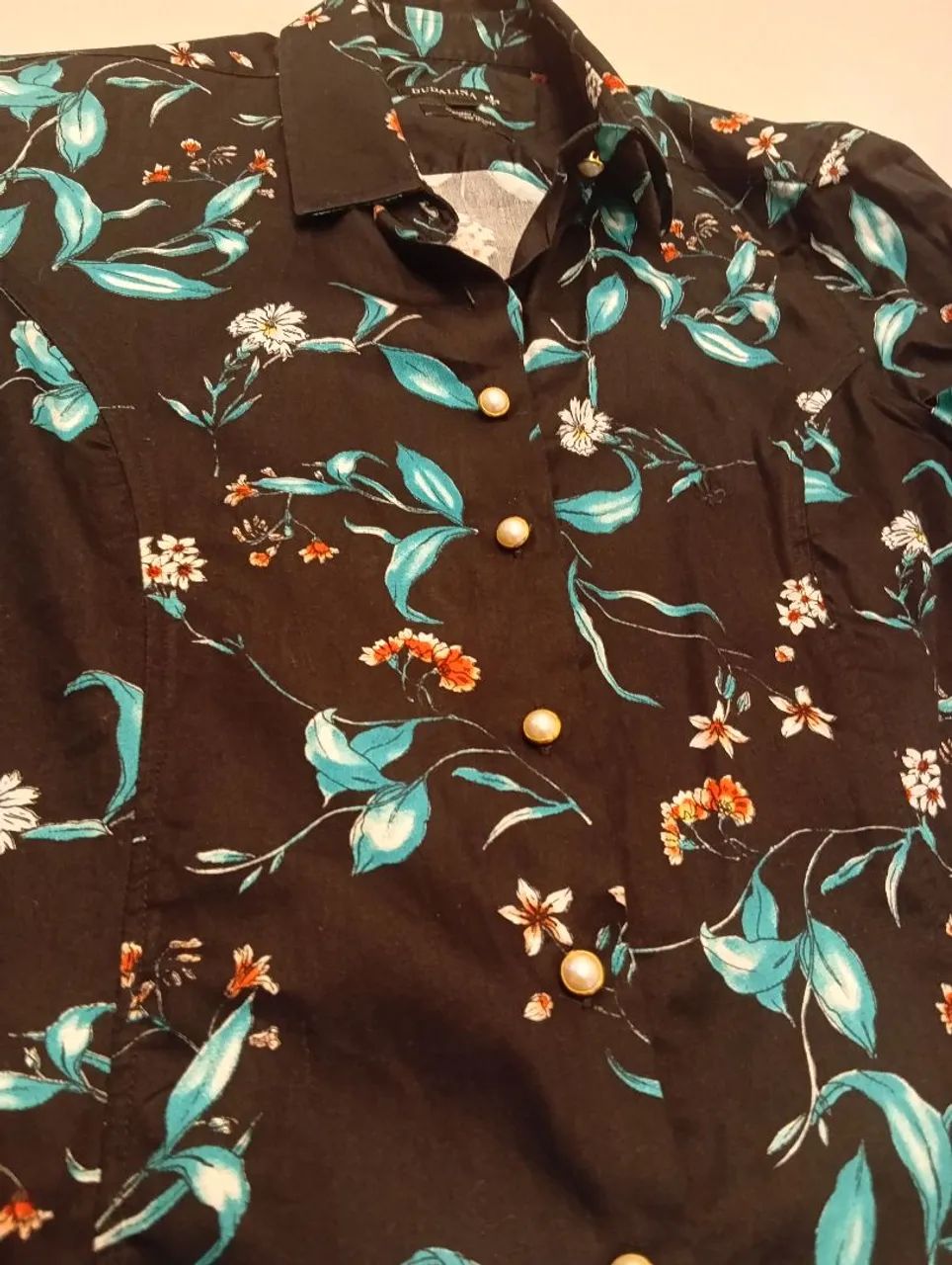 Camisa feminina Dudalina algodão Egípcio  - Foto 2