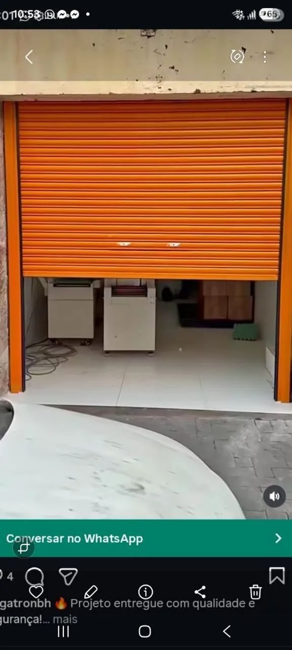 Portas de enrolar automáticas - Foto 2