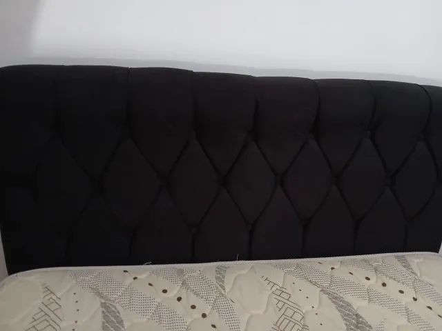 Cama box casal sem uso - Foto 3