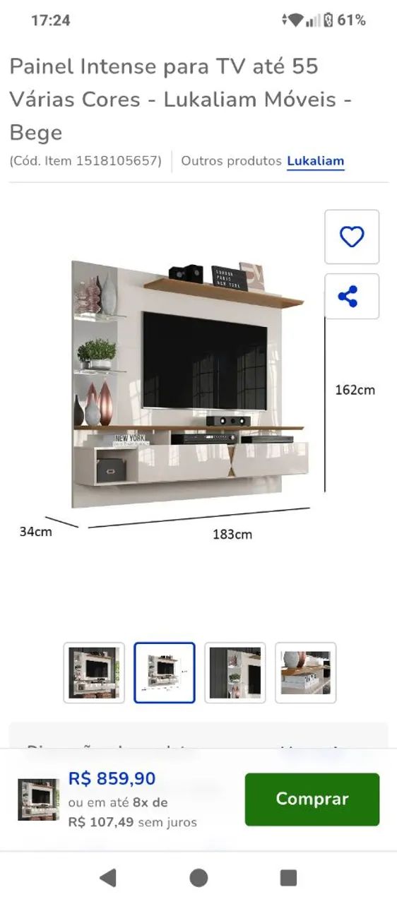 Painel tv 