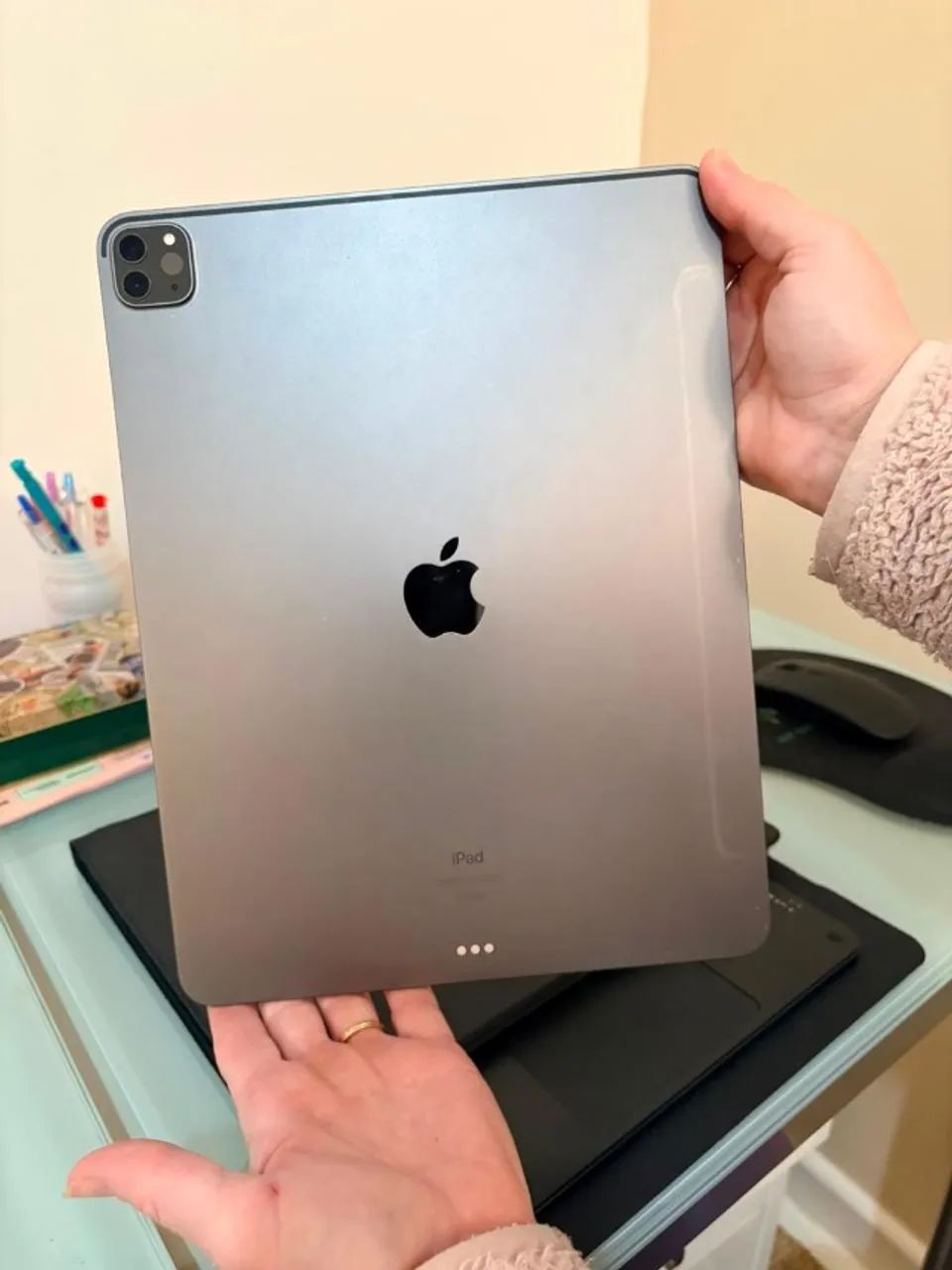 IPad Pro, 128gb, tela 12,9 polegadas , Wi-Fi, 4º geração. Tudo original.  - Foto 5