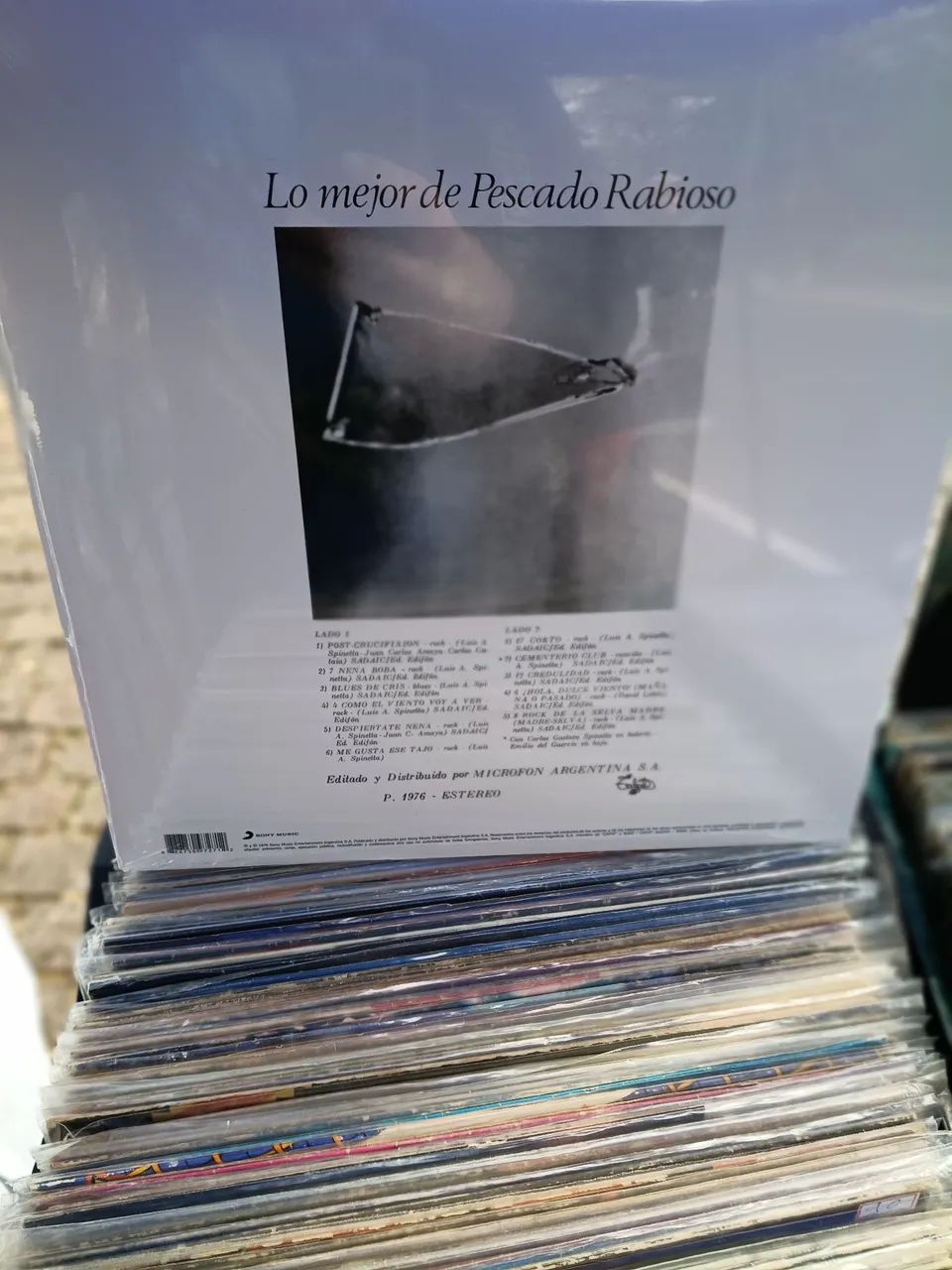 Vinil LP Lo Mejor Pescado Rabioso - Foto 2