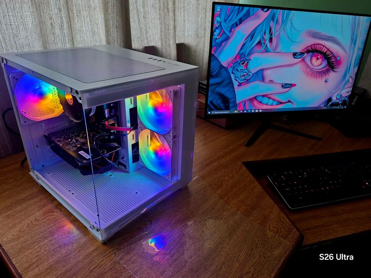 PC GAMER NOVO BRANCO (ACEITO TROCA) - Foto 2