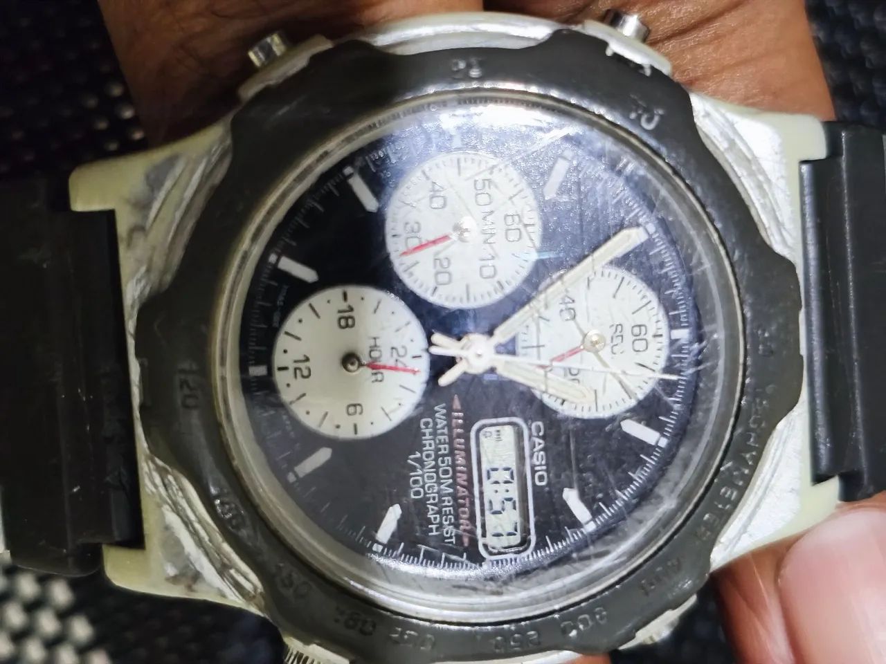 Relógio Casio original cronógrafo raro - Foto 5