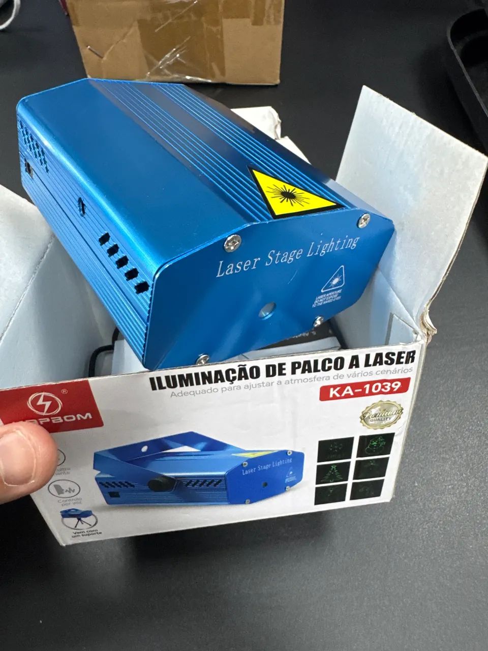 Canhão de lazer natalino