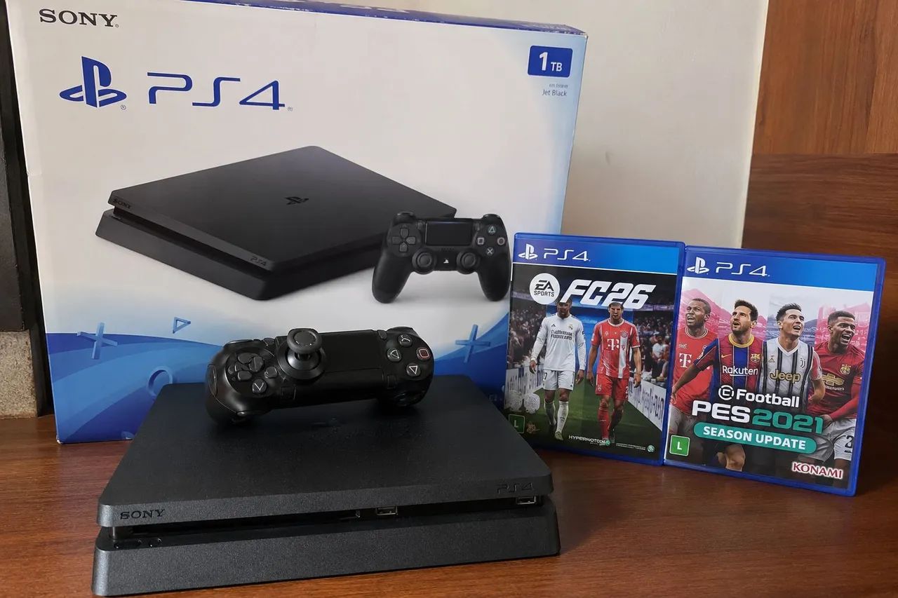PS4 slim + garantia 