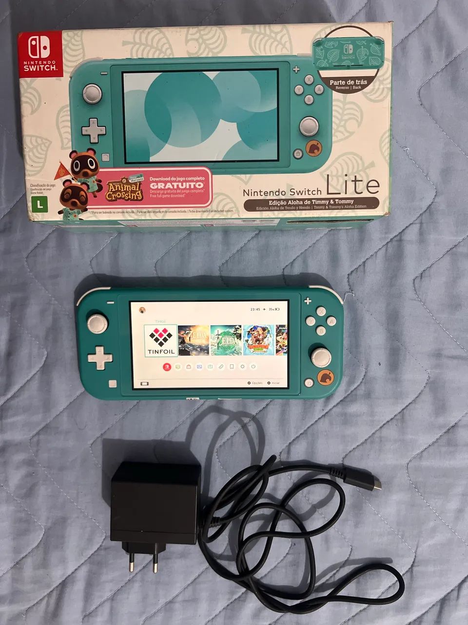 Nintendo Switch Lite desbloqueado 256GB