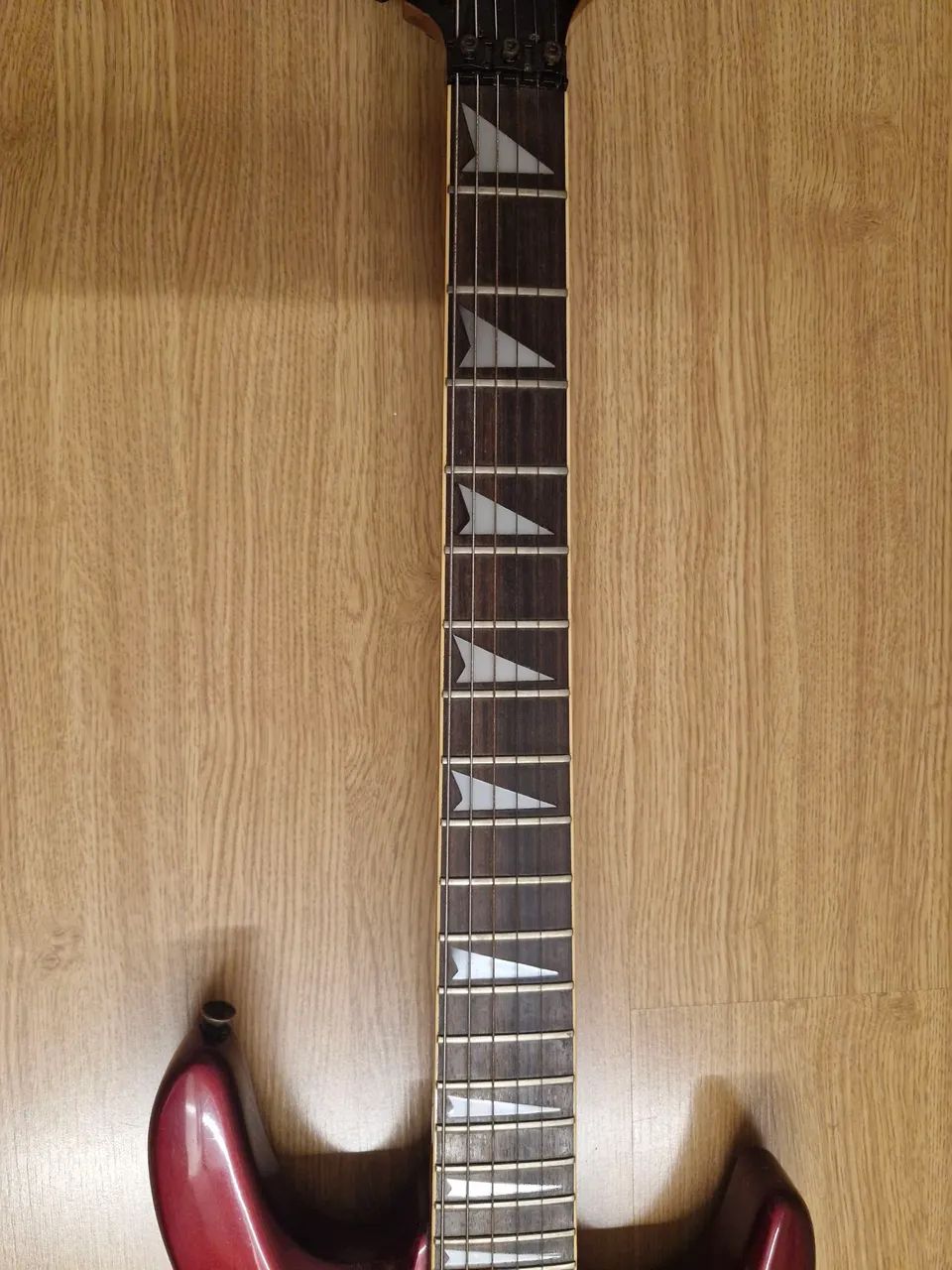 Guitarra usada Samick com avaria. - Foto 3