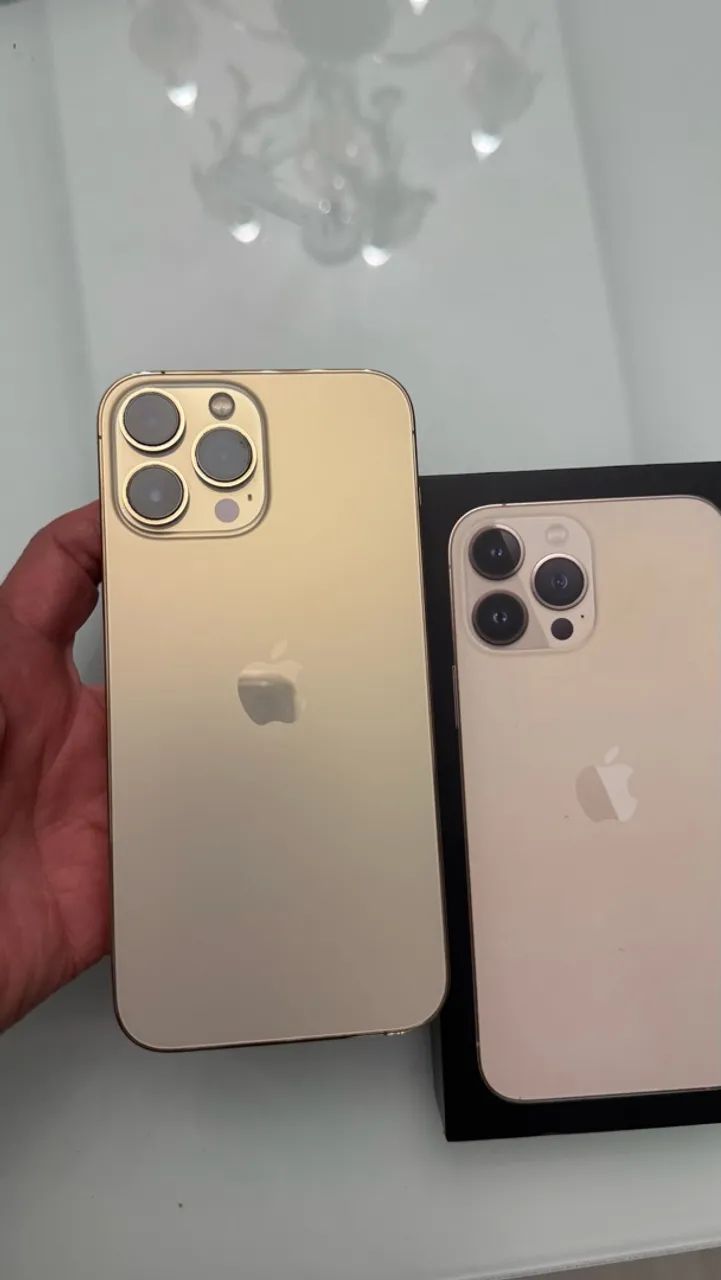 iPhone 13 Pro Max - Dourado 512GB. Interessados, chamar na