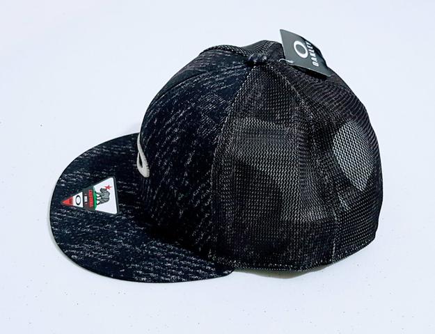 Boné Oakley original, novo, preto e cinza - Foto 4