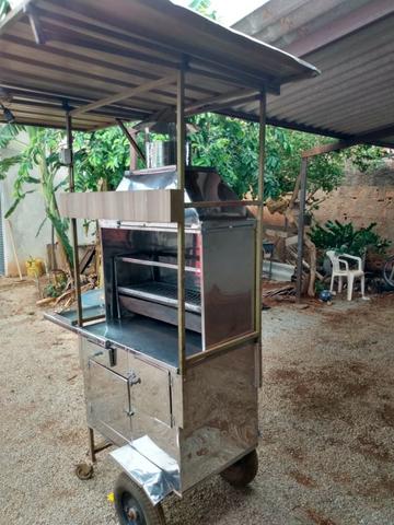 Carrinho de Churrasquinho Inóx - Foto 2