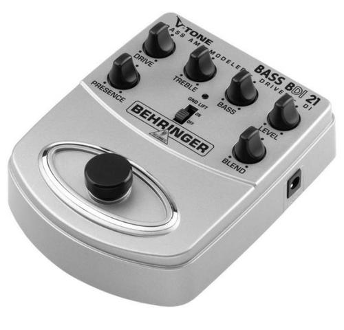 Pedal Seminovo Para Contrabaixo Behringer Bdi21 V-tone Modelador - Foto 2