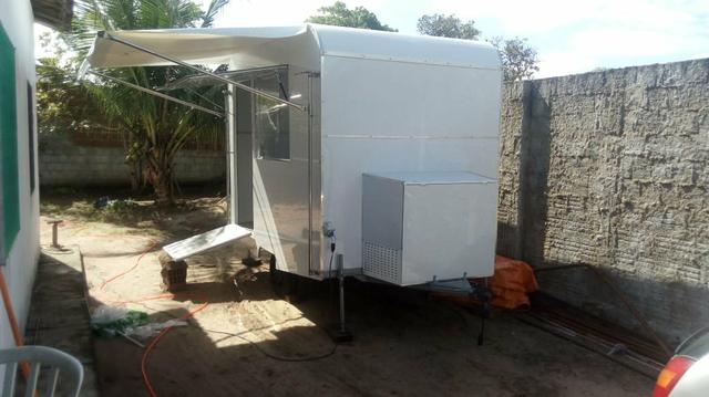 Food Truck 2 x 3 acabamento em ACM - Foto 3